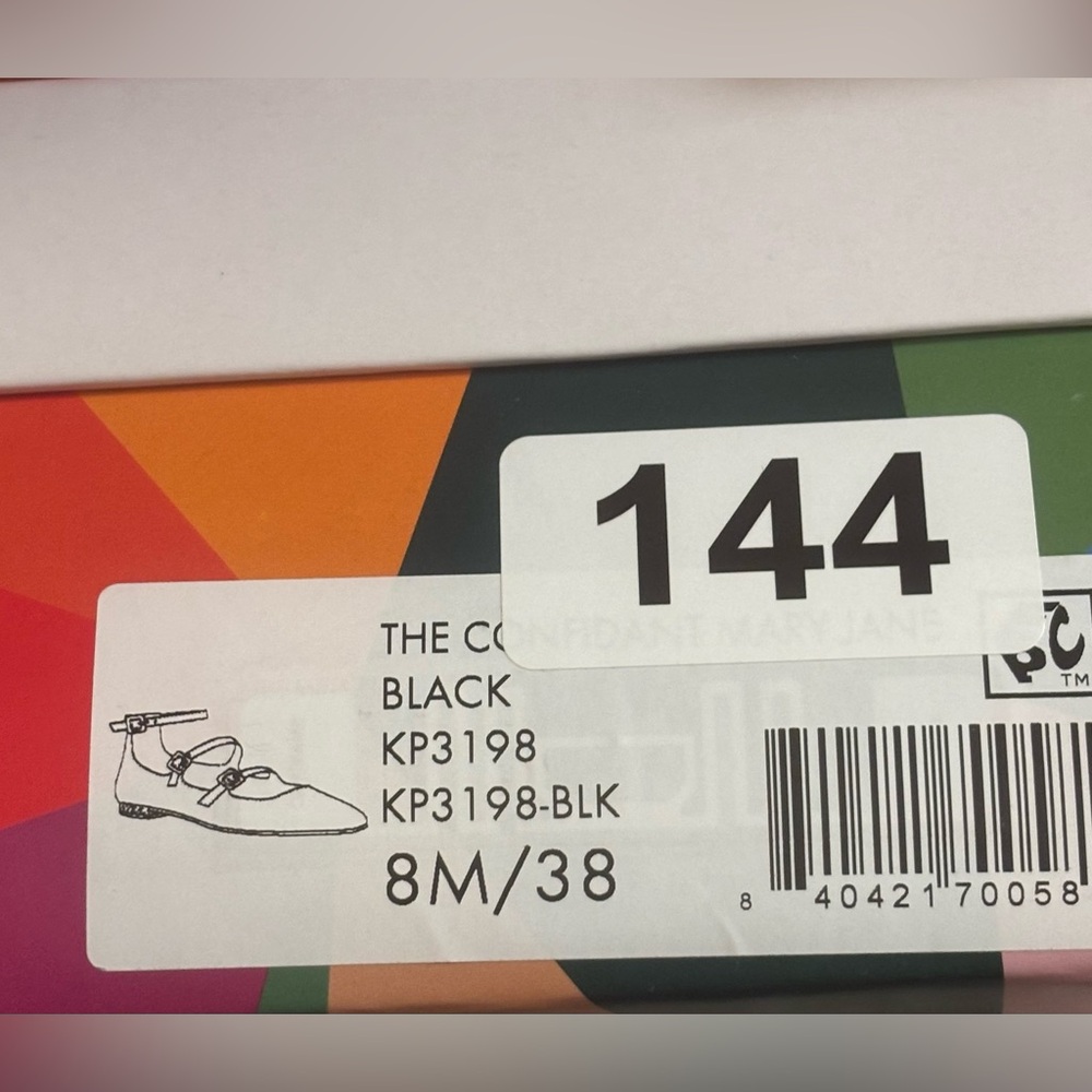 🖤 Katy Perry Collections 🖤 Confidant Mary Jane Flats Black Size 8 BRAND NEW! - Picture 12 of 13